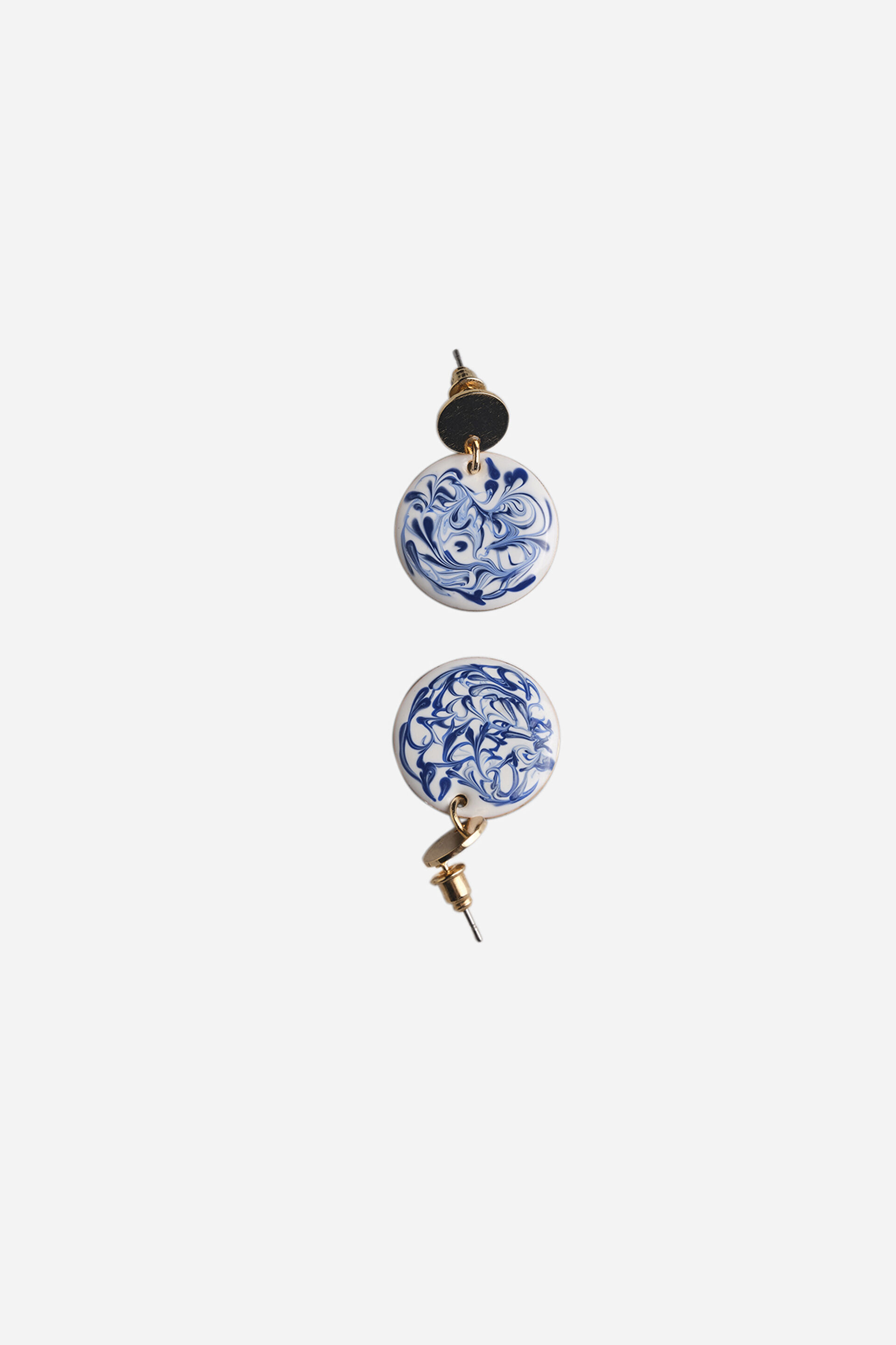 Painterly Disc Earrings, , image 3